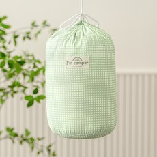 더자리 아임캠퍼 차박 캠핑 고밀도 극세사 담요 파우치 세트