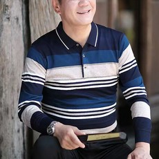 남성용 DM 긴팔 멀티버튼 카라티