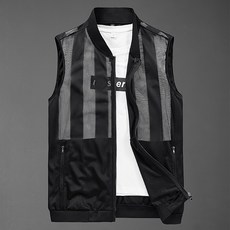 욜로라이프 남성용 통기성 낚시 조끼