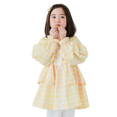 Bebezoo 女童可愛夏季荷葉邊夾克