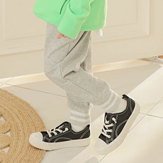 KIDSCODI 兒童鬆緊腰線運動褲