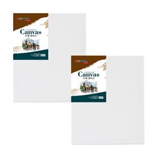 Artmate 水彩帆布畫框 F款 2入, 棉布