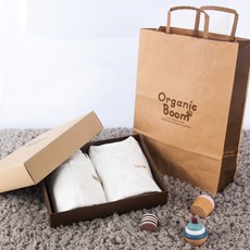 Organic Boom 嬰幼兒蛇年內衣 + 基本款內衣禮品組 + 購物袋