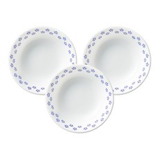 코렐 베리 페리 플라워 앞접시 3p, 혼합색상, 단품, 1세트