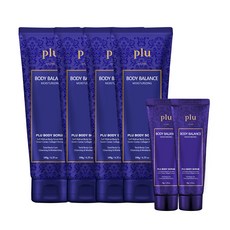 plu 身體保濕平衡磨砂膏 180g 4條+50g 2條, 1組