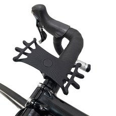 虹吸 360 度旋轉矽膠手機座 1.0, 黑色, 1個