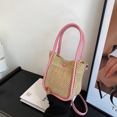 소리달 이즈 라탄 크로스 토트백 + 파우치 세트