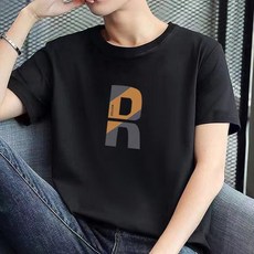 GOODEEF 男士透氣印花基本款短袖T恤