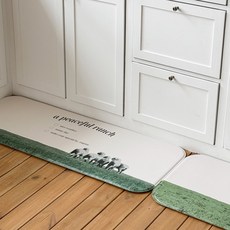 Loeum Daily Farm PVC 廚房緩衝地墊, 1個