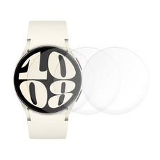 SPACE SHIELD Galaxy Watch6 系列相容鋼化玻璃膜 3p 組, 單一顏色