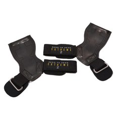 ZERO TO HERO EXTREME Pro Grip 專業健身護腕 分離式, 黑色, 1組