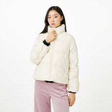 JAJU(자주) 여성용 클라우드 숏 푸퍼 점퍼