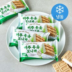 서주 우유 모나카 아이스크림 샌드 (냉동), 140ml, 1개입, 6개