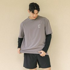 TUBE TREE 男士層次防磨衣 + 沙灘褲套裝 AE8223PA