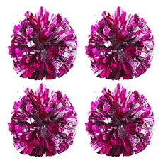 PARTY 09 雙色加油彩球 桃紅色 4入組 14cm, 4個, 兩色紫紅色