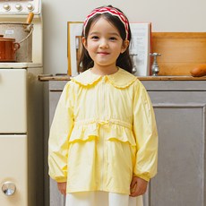 베베쥬 파스텔 프릴 점퍼