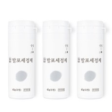 餐具泡沫清潔錠, 40g, 3瓶