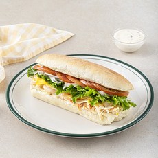 조르니키친 쉬림프 크래미 치아바타 샌드위치, 240g, 1팩