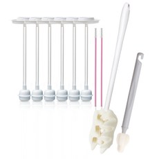 Hi-bi 雙心兼容 3 吸管 x 2p + 夢蕾高級多合一手柄刷 + 長款迷你洗滌刷套裝, 隨機出貨(長款奶嘴清潔刷), 1組