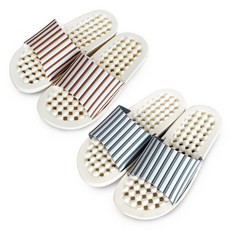 EVA ST排水浴鞋棕+灰套組, 1組