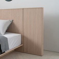 리바트 멜바 침대 확장형 패널 방문설치, 라이트오크