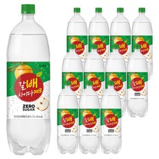 갈아만든배 갈배사이다 제로, 1.5L, 12개