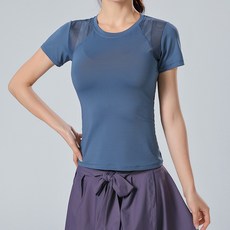 UNHEVE 女款速乾瑜珈短袖T恤