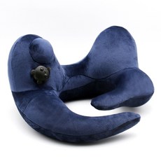 라니핏 휴대용 벨벳 에어 목쿠션