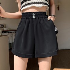 어썸풀 여성용 보넷츠 밴딩 반바지 A24SMP031010