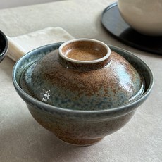 NICOTT 附蓋天丼碗, 1個, 岩石