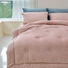 BAZAAR 超細纖維暖被, 粉紅色
