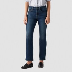 리바이스 여성용 725 어센틱 킥 부츠 미스드 콜 진 001W1-0005