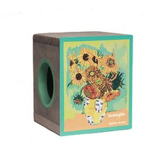 고양이 갤러리 에디션 사각 스크래쳐, 그린, 1개