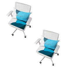 辦公椅靠墊 2入+墊子 2入組 YT_RA1825, B型