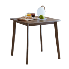 베스트리빙 캔버라 원목식탁, 모카, 2인용