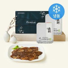 광평 김인복셰프의 광평 LA 양념갈비 보통맛 2팩 (냉동), 1kg, 1개