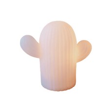 The Naeun Living 迷你仙人掌重點裝飾氣氛燈, 白色