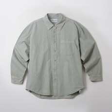 SPAO 男女通用水洗寬鬆棉質襯衫 SPYWF23M04