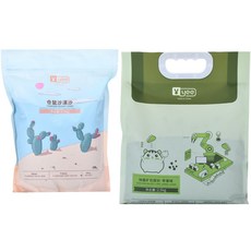 Tilite B0331倉鼠小動物藏身處廁所沙浴石沙漠沙 2.5kg+岩鹽沙 蘋果香 2.5kg, 1套, 混合顏色