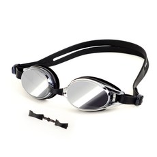 koogi adventure 防霧鏡面泳鏡 KA-ZG029MR, 黑色