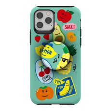 JUST4YOU 데코 그립 휴대폰 케이스