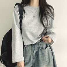 女款秋季柔軟短長袖T恤