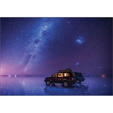 拼圖韓國星夜烏尤尼拼圖迷你尺寸PKMI2000-3229, 混合顏色, 2000件