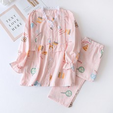 에이홉 요리조리 임산부 잠옷 상하 세트