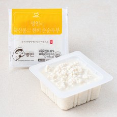 한둘 명인이 국산콩으로 만든 한끼 손순두부, 140g, 2개