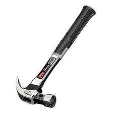 DrTools 多功能45號高碳鋼鍛造磁吸釘雙V鋸齒頭專業用槌子 圓頭 699g, 1個, 單一商品