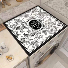 미소로운 세탁기 덮개, 블랙플라워