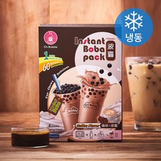 오스버블 인스턴트 보바팩 버블티 커피맛 4개입 (냉동), 260g, 1개