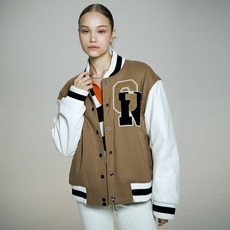 그리니치 로고 패치 베이스볼 점퍼