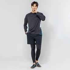 HMUS 男款 Limo 防曬上衣 + 短褲內搭褲套裝